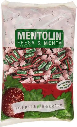 Mentolino Fragola Menta Senza Zucchero 1Kg.