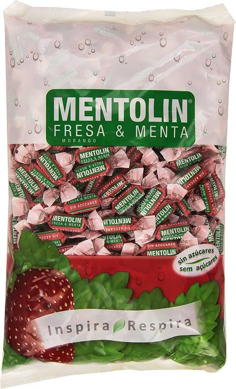 Mentolino Fragola Menta Senza Zucchero 1Kg.