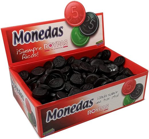 Pièces de réglisse noire Roypas