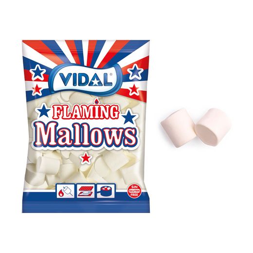 Nubes Barbacoa Americana (167 unidades) de Vidal. Flaming Mallows barbacoa