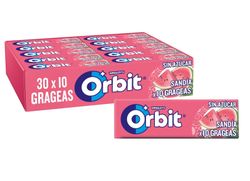 Chicles Orbit Grageas Sandia (30 unidades) Sin azúcar