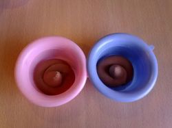 Orinatoio di zucchero rosa