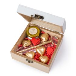 Pack regalo corazones Te Quiero 12,5x6,5x12,5cm.