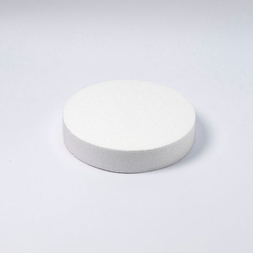 Pastel ficticio porexpan mediano Ø20 x 3,6cm min.3