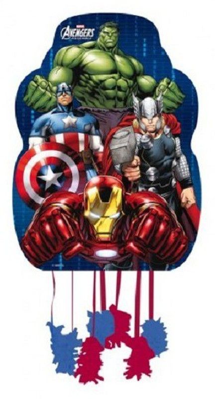 Avengers Profile Piñata 1Uds