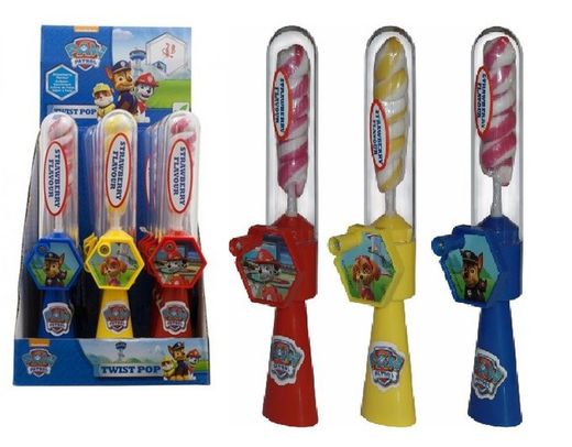 Lollipop Twist Pop Paw Patrol 12Uds