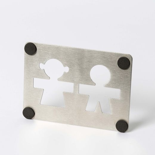 Posavasos siluetas lazo granate y 1 cora-choc