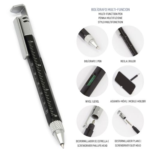 Punto libro navideño con bolígraflo multifunción min 8