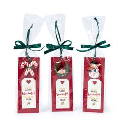 Punto libro y imán Pit & Pita navidad, surtido, min.12