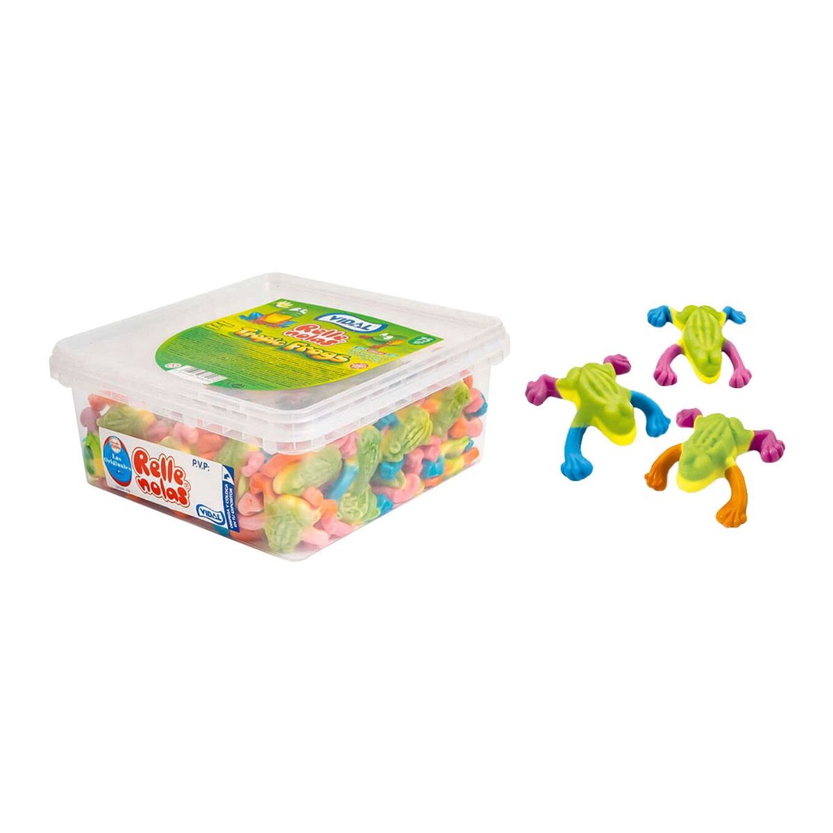 Ranas rellenolas de Vidal 37 unidades