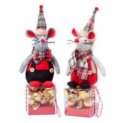 Ratoncito pajarita y bufanda a cuadros 8 crokichocs stdo.,2