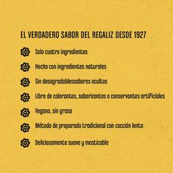 Regaliz Panda Natural negra (36 unidades)