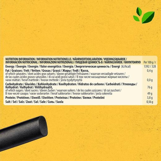 Regaliz Panda Natural negra (36 unidades)