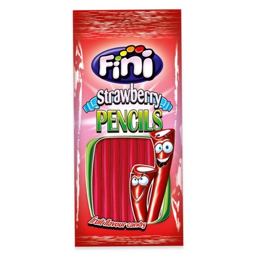 Regaliz Fini Rellenitos Brillo de Fresa con nata (12 Bolsitas de 100 gramos) de Fini