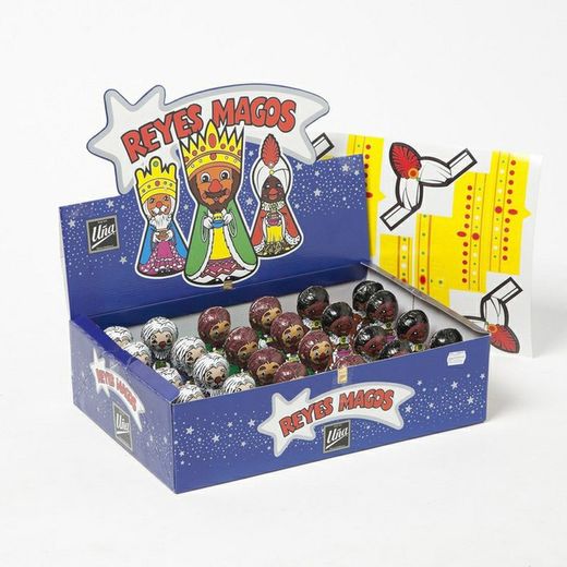 Three Wise Men Chocolate Nail of Lacasa (24Un.)