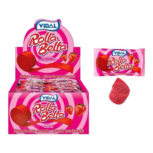 Rolla Belta Strawberry 24Uds Vidal