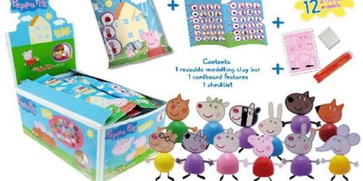 Sobre Peppa Pig Mini Clay Buddies (24Un.)