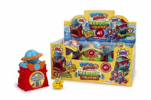 Superzings- Kaboom Blaster  Guarida Sonido Y Figura Exclusiva (1 Unidad)