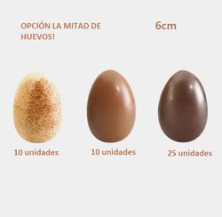 Surtido Huevos de chocolate de Pascua de 25 gramos de Simon Coll
