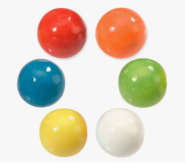 Chicle Bolones Vidal 28 mm (250 unidades). Bolas de chicle grandes 250 Unid