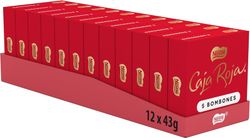 Bombones Caja Roja Nestlé (45 gramos - 5 bombones) 12 cajas