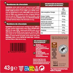 Bombones Caja Roja Nestlé (45 gramos - 5 bombones) (12 unidades)