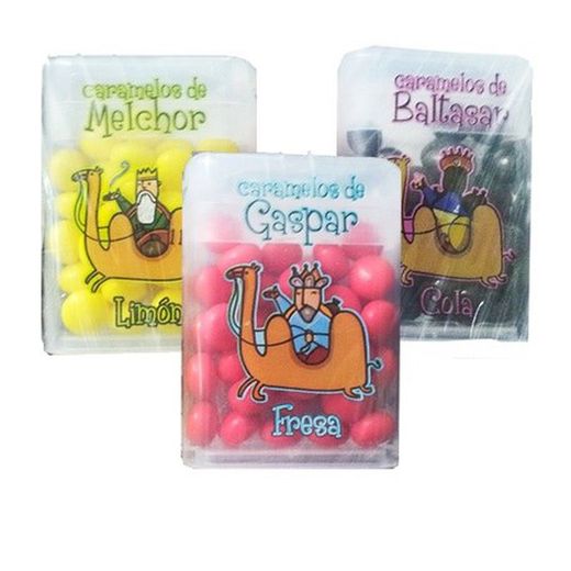 Caramelos Hit * Reyes Magos *Cajetillas 12X3U
