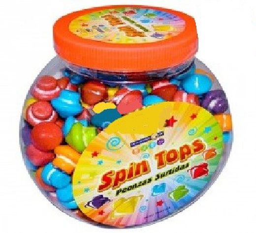 Bubblegum spinning tops stdas spin tops zed candy