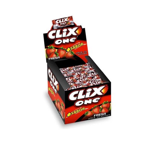 Chiclet Clix Fragola Pva C