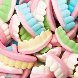 Dentaduras (golosina foam) de Vidal
