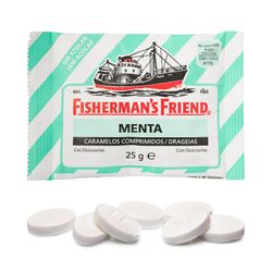Fisherman'S Verde Sin Azucar (12 unidades). Caramelos Mentolados Fuertes, Sin Azúcar, Marca Origina