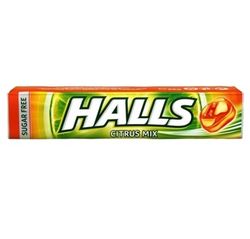 Caramelos Halls Citrus mix Sin Azúcar (32gramos) 20unidades