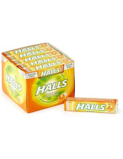 Caramelos Halls Citrus mix Sin Azúcar (32gramos) 20unidades