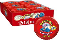 Maxi Roll Fresa de Boomer 180cm de chicle (12 unidades)