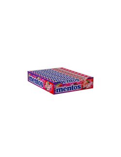 Mentos Frutas del Bosque (20 unidades). Caramelo masticable frutas del bosque