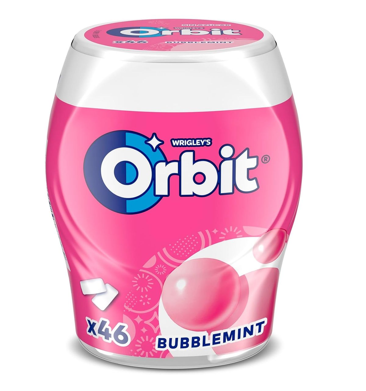 Chicle Orbit Bubblemint Box (46 Grageas 64 Gramos) 3 unidades