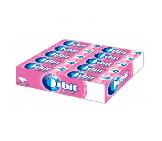 Orbit Bubblemint Pink P Xpk
