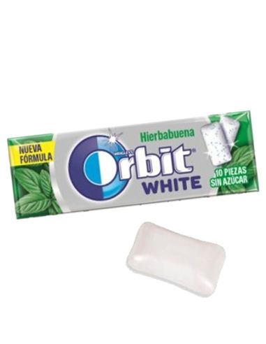 Orbit White gragea Hierbabuena (30 unidades) Sin azúcar 15 Unid