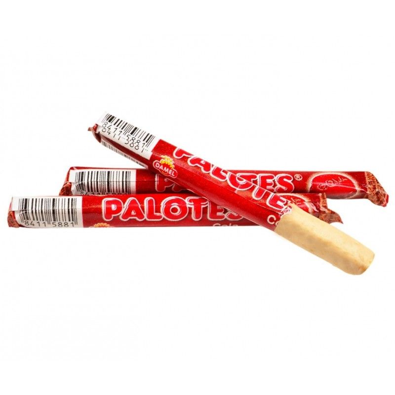 Palotes de Cola (200 unidades) de Damel. Caramelo masticable sabor a Cola 100 unidades