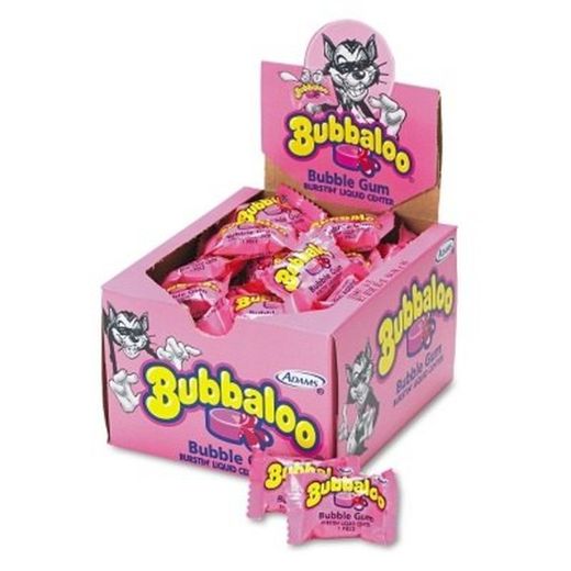 Bocal Bubbaloo Fraise Tutti Fruti Rose