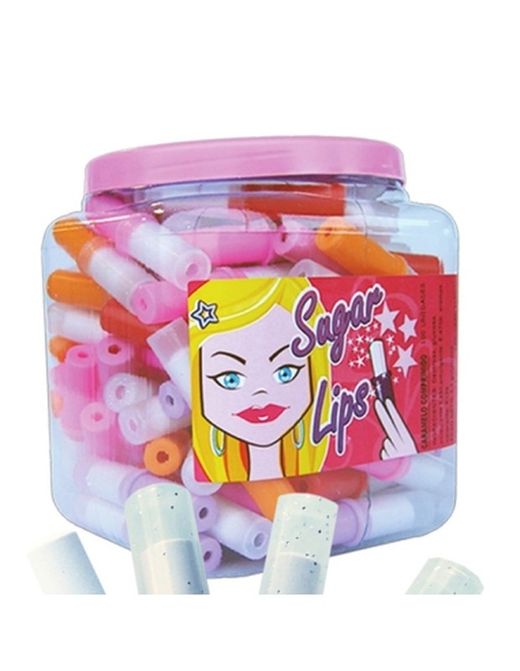 Caramelo compromido Sugar Lips Pintalabios Dextrosa (125 unidades)