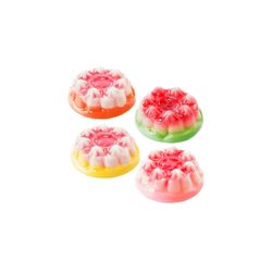 Tartas Rellenas Vidal (75 unidades). Tartas de golosina rellena de gelatina