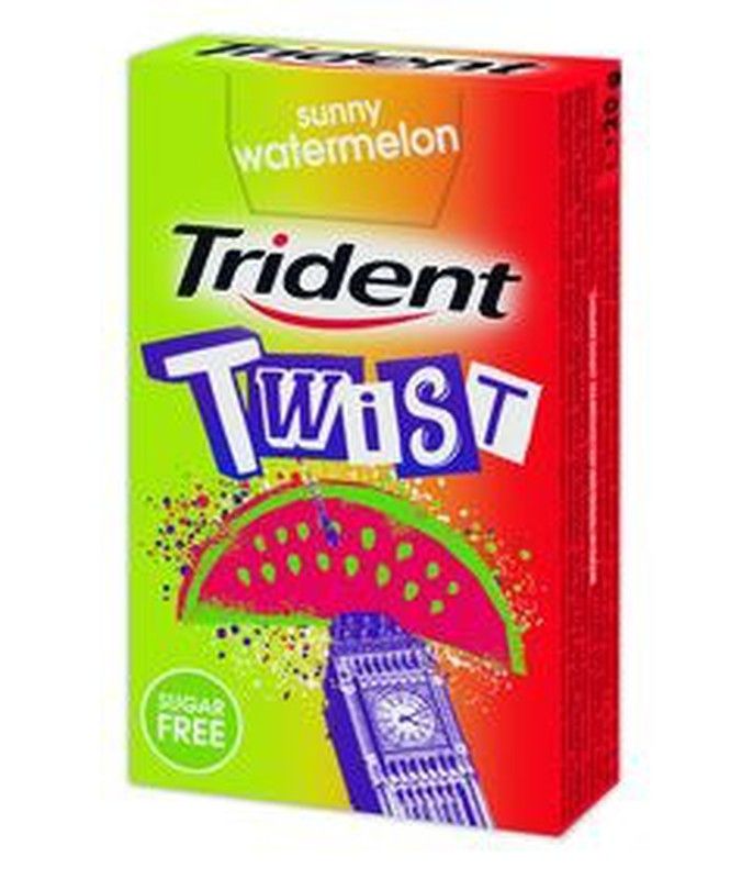 Trident Twist Watermelon Adades Sandia 1/2 Unidad