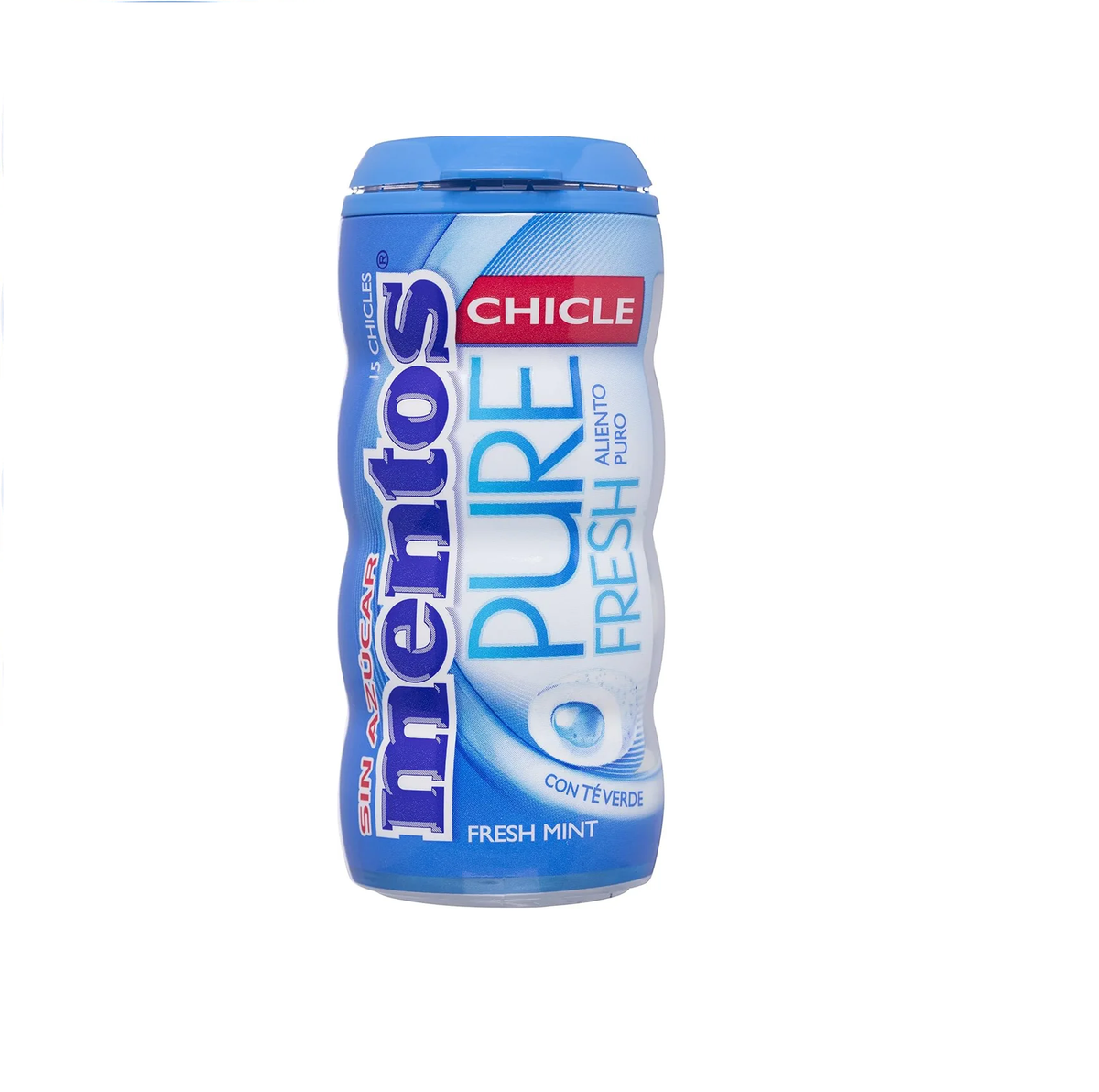 Mentos chicle Menta 15 chicles 10 Botes 10 Unidades