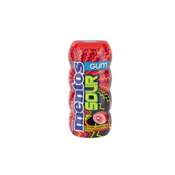 Mentos chicle Fresa Ácida 15 chicles 10 Botes