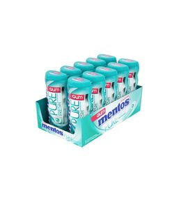 Mentos chicle Menta Verde 15 chicles 10 Botes