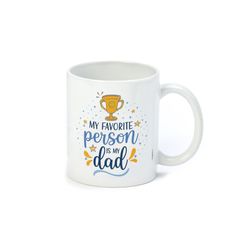 Taza cerámica Dad my favourite con caja regalo