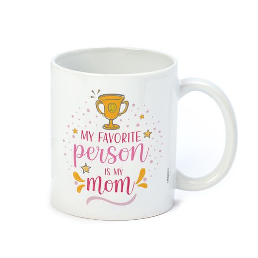 Taza cerámica Mom my favourite con caja regalo