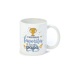 Taza cerámica Papa persona favorita (CAT) en caja regalo