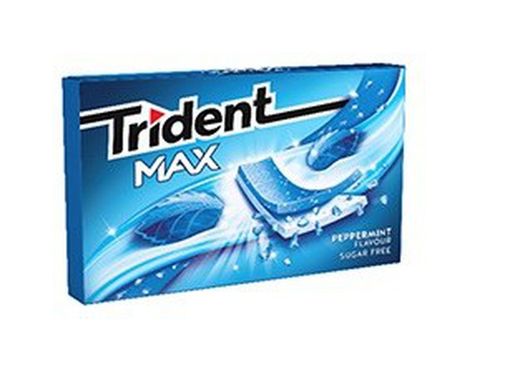 Trident Max Laminas Mint 12Uds